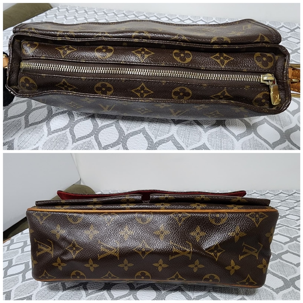 LOUIS VUITTON Monogram Viva-Cite MM Shoulder Bag Brown - Picture 9 of 15